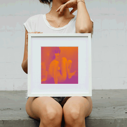 Minimalist pastel circle poster representing emotional wholeness