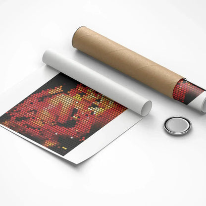 Museum-grade archival paper art print by Ilu Art Therapy