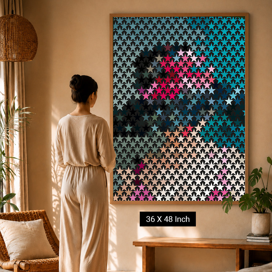 Museum-quality visual therapy canvas prints ready to hang