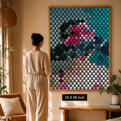 Museum-quality visual therapy canvas prints ready to hang
