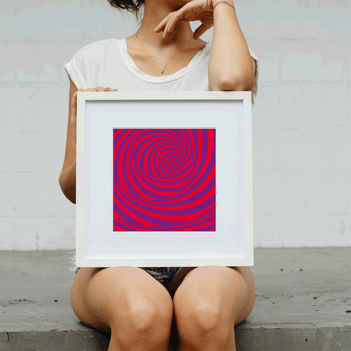 Statement Optical Illusion Wall Art - Ilu Art Therapy