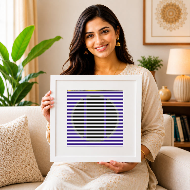 Artistic Illusion Pattern Wall Art - Ilu Art Therapy