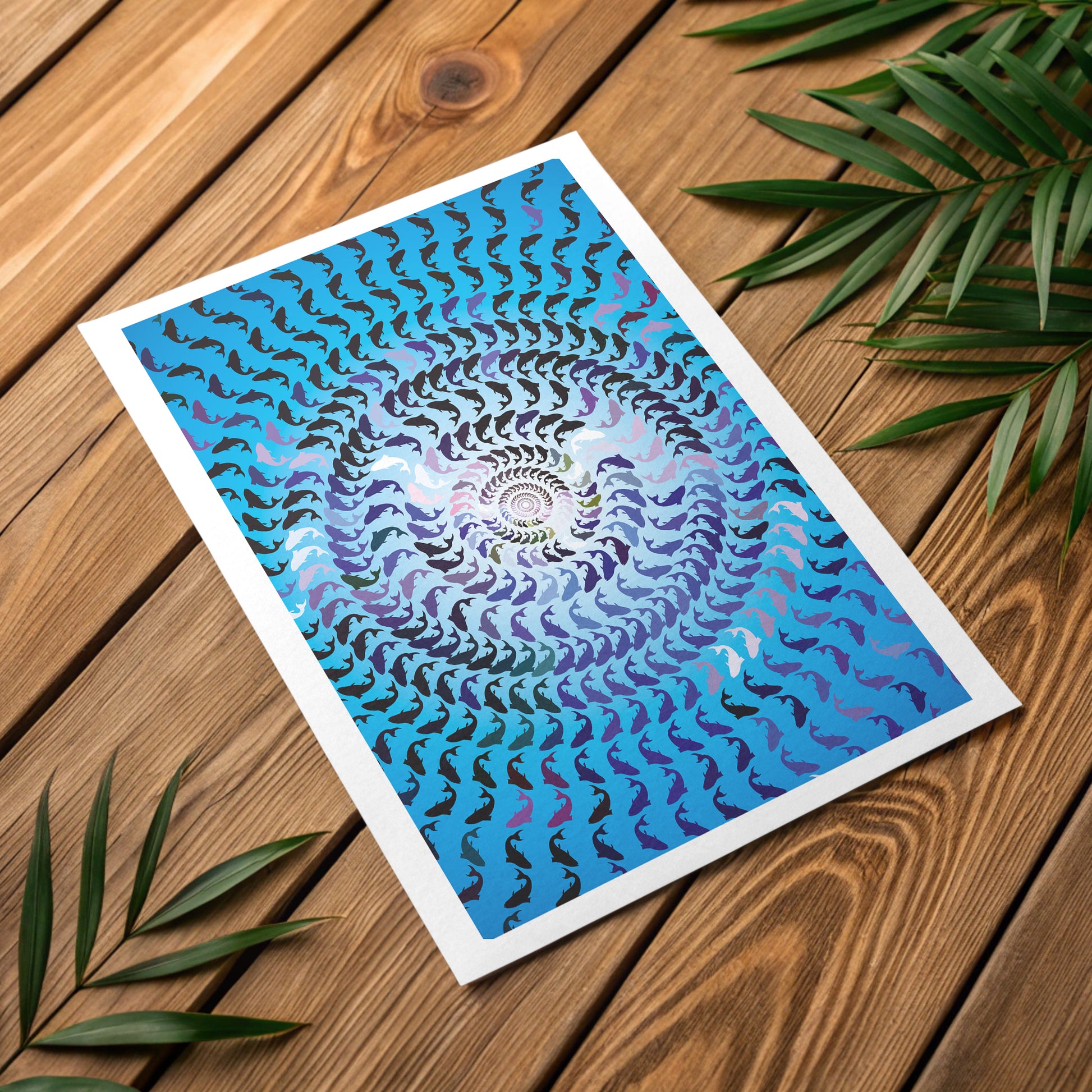 Original optical illusion prints designed by certified art therapists