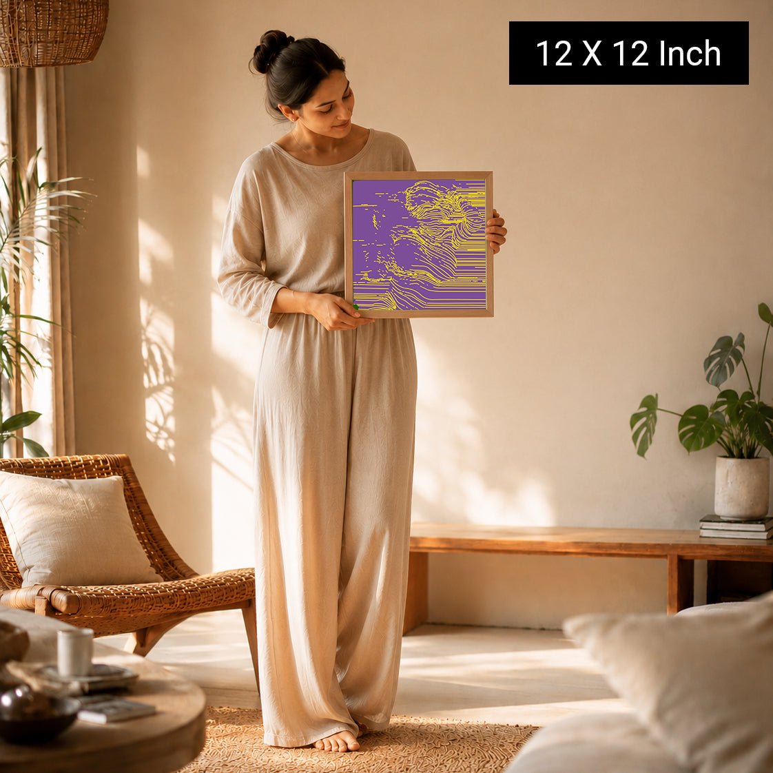 peaceful home canvas art for emotional balance and relaxation