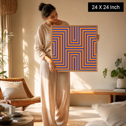 Peaceful wall decoration for mindfulness and meditation corners