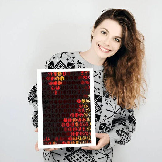 Polyvagal safe space canvas print for mental health clinic walls