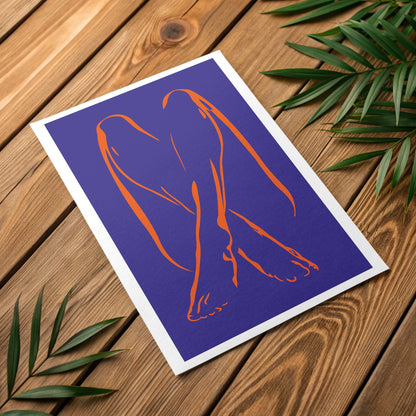 Premium museum-quality archival paper print for therapeutic art