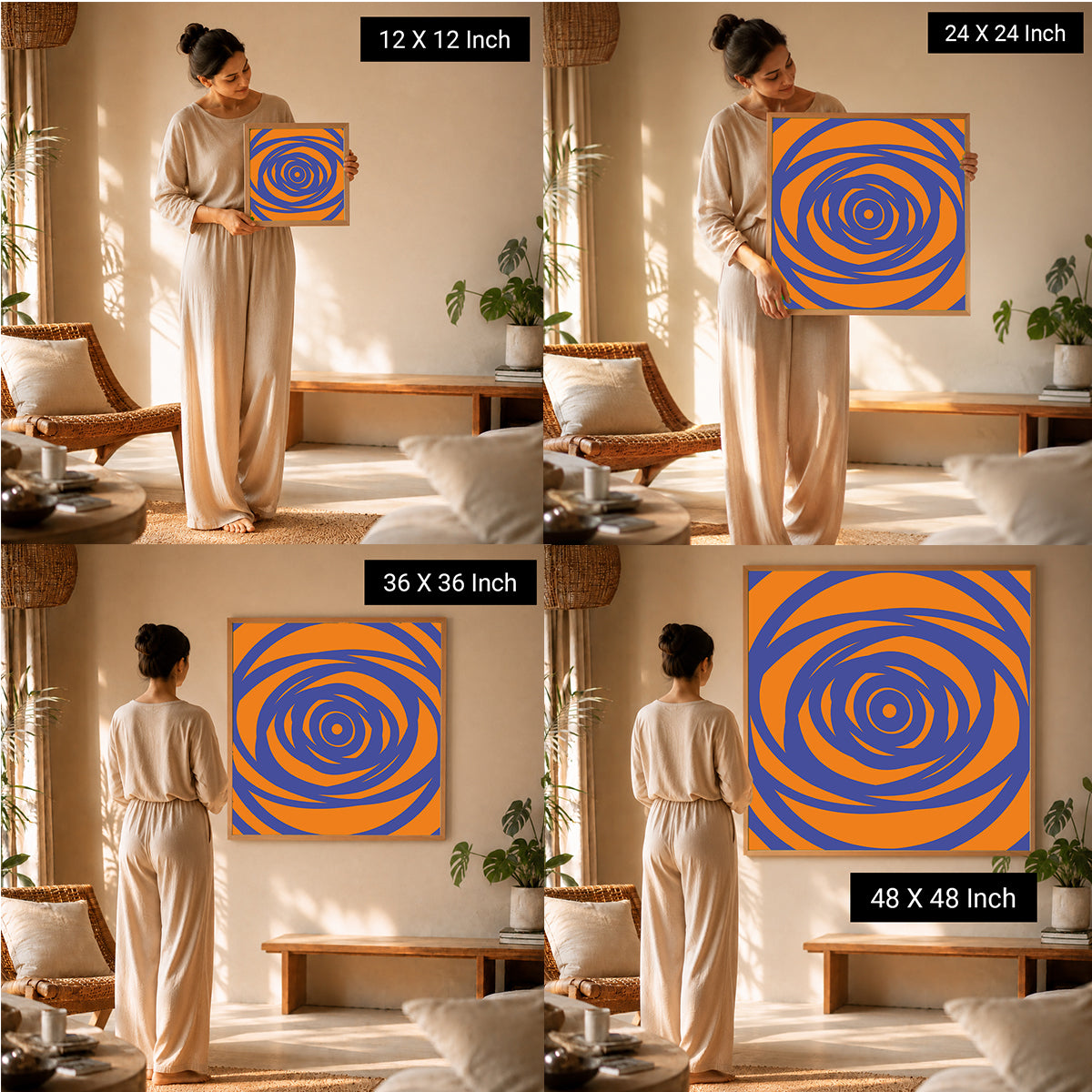 premium wall art for calm modern apartments and cozy rooms