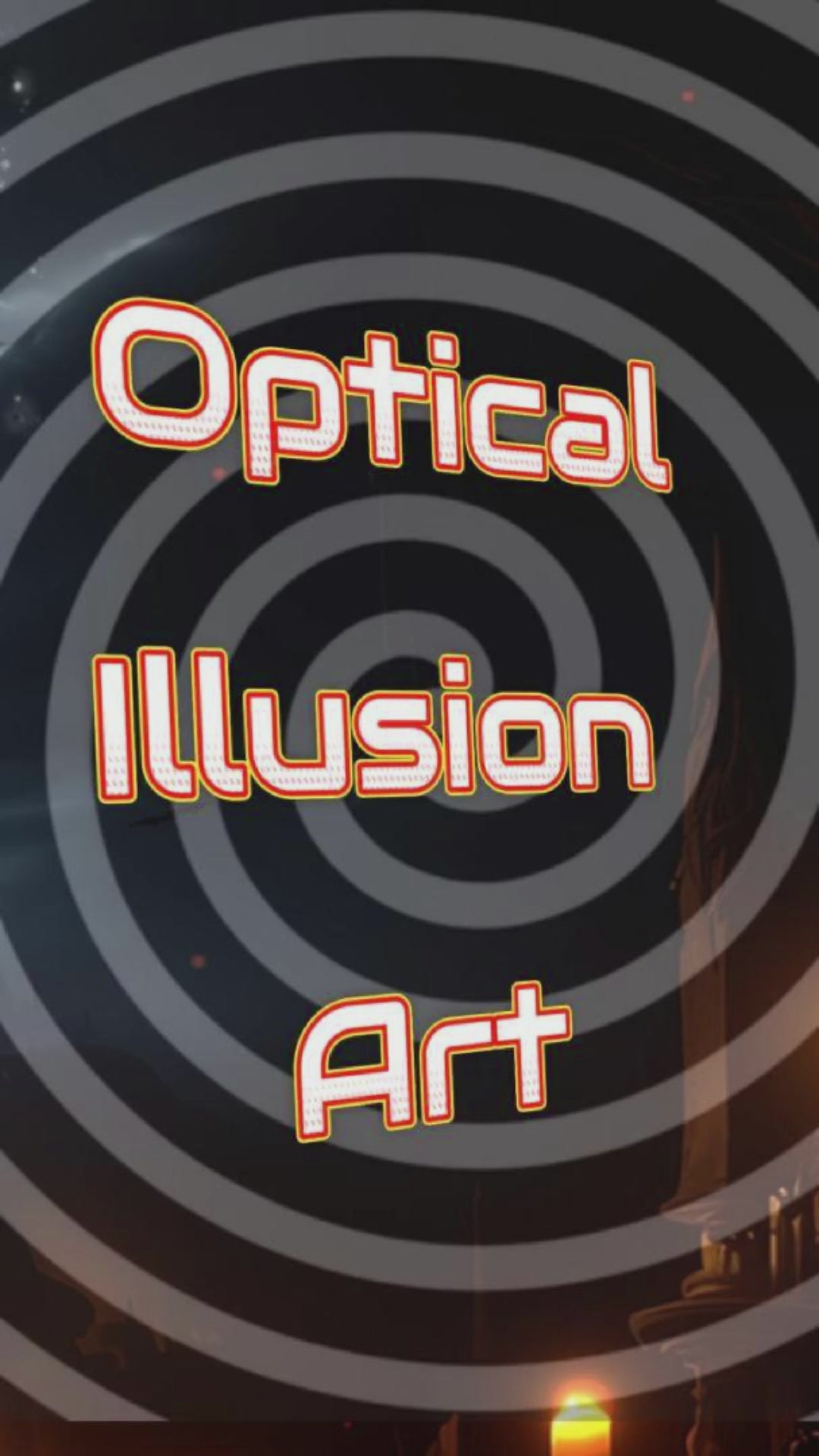 Load video: Optical Illusion Art