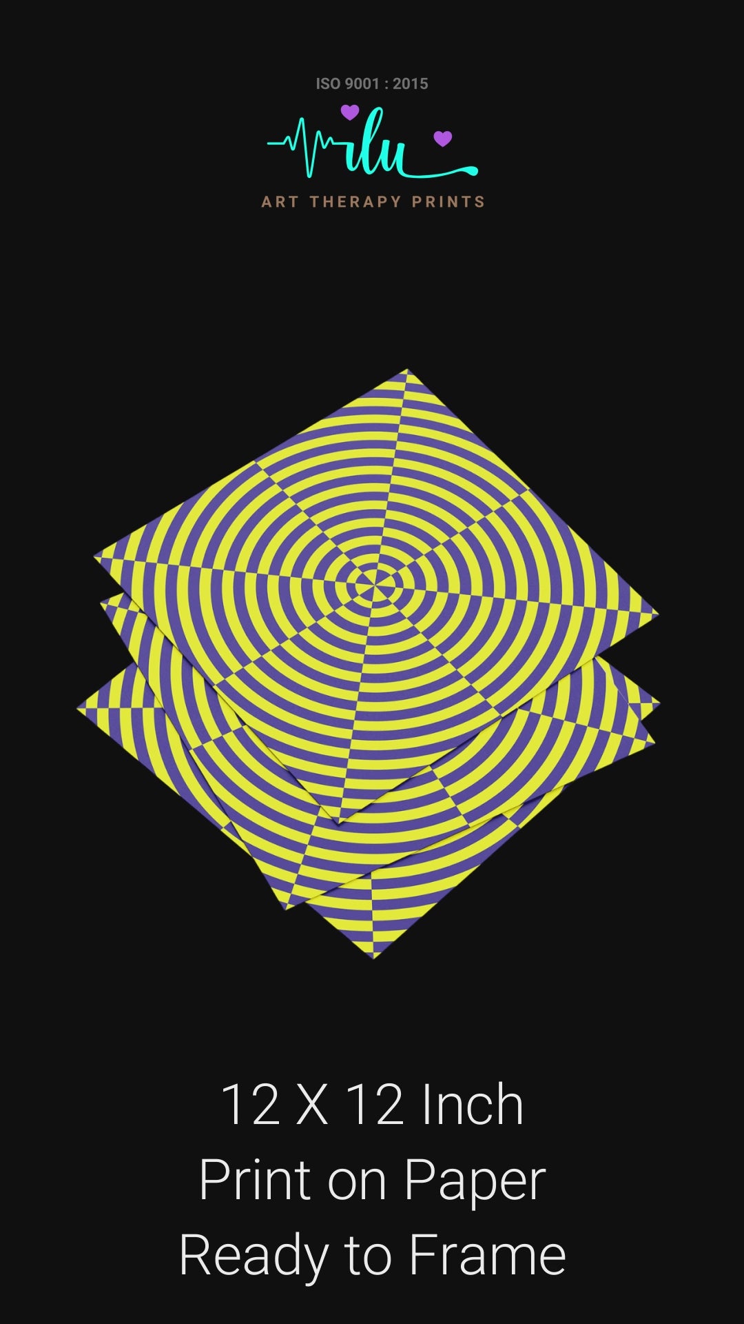 Psychedelic galaxy wall art for therapy and meditation rooms