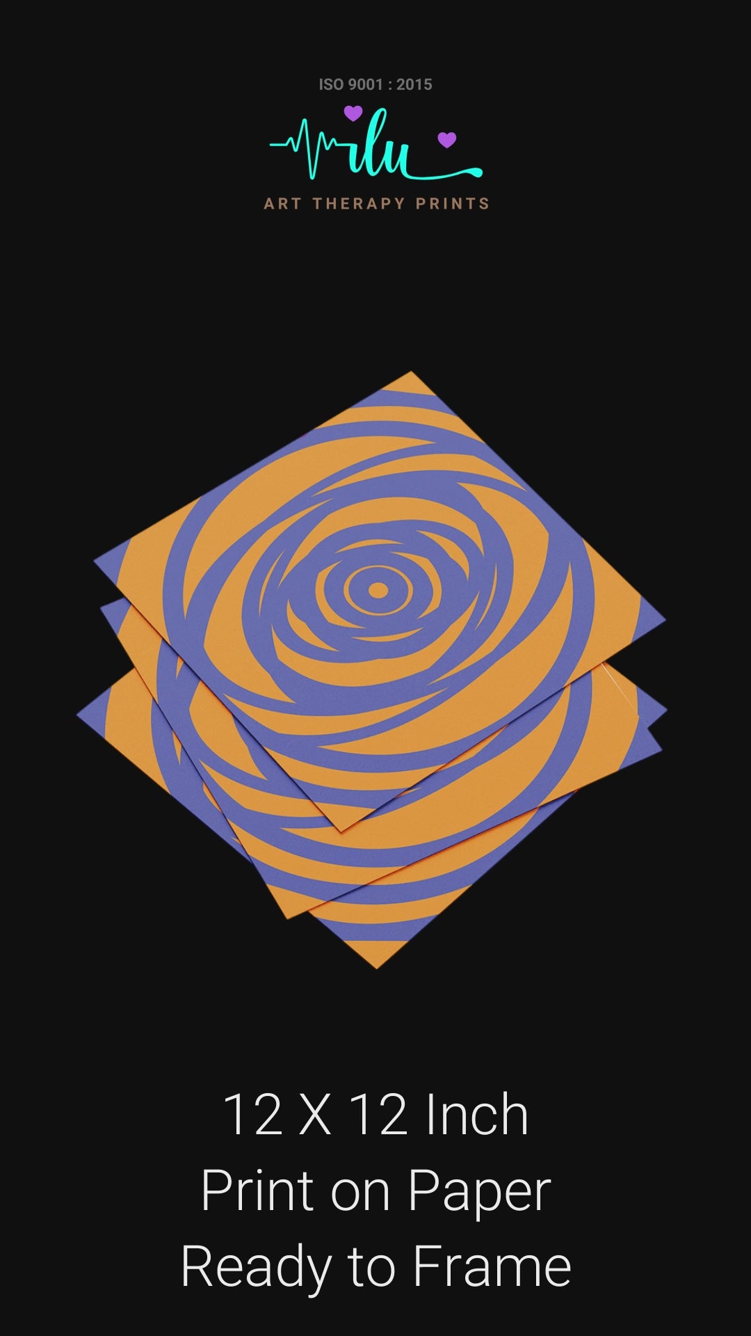 Psychedelic aura wall art to shift energy in healing spaces