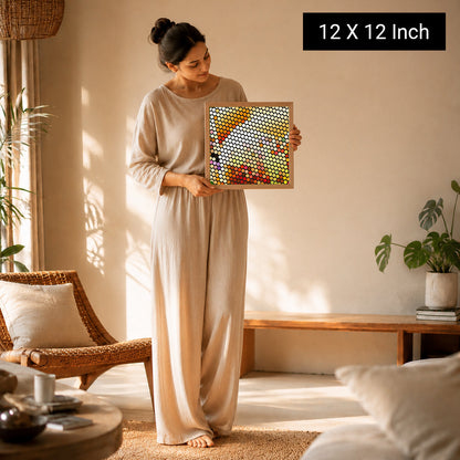 Science-backed calming visual decor print by Ilu Art Therapy