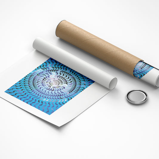 Science-backed calming wall art for therapist office decor