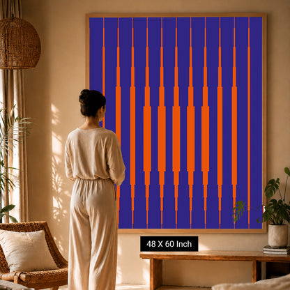 Smooth gradient sphere art representing balance and focus