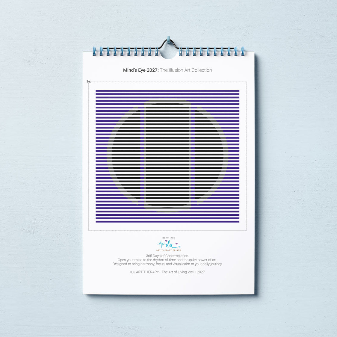 Transform Your Environment with the Mind's Eye 2027 Illusion Art Calendar: 13 Enchanting Prints for Daily Motivation - Ilu Art Therapy