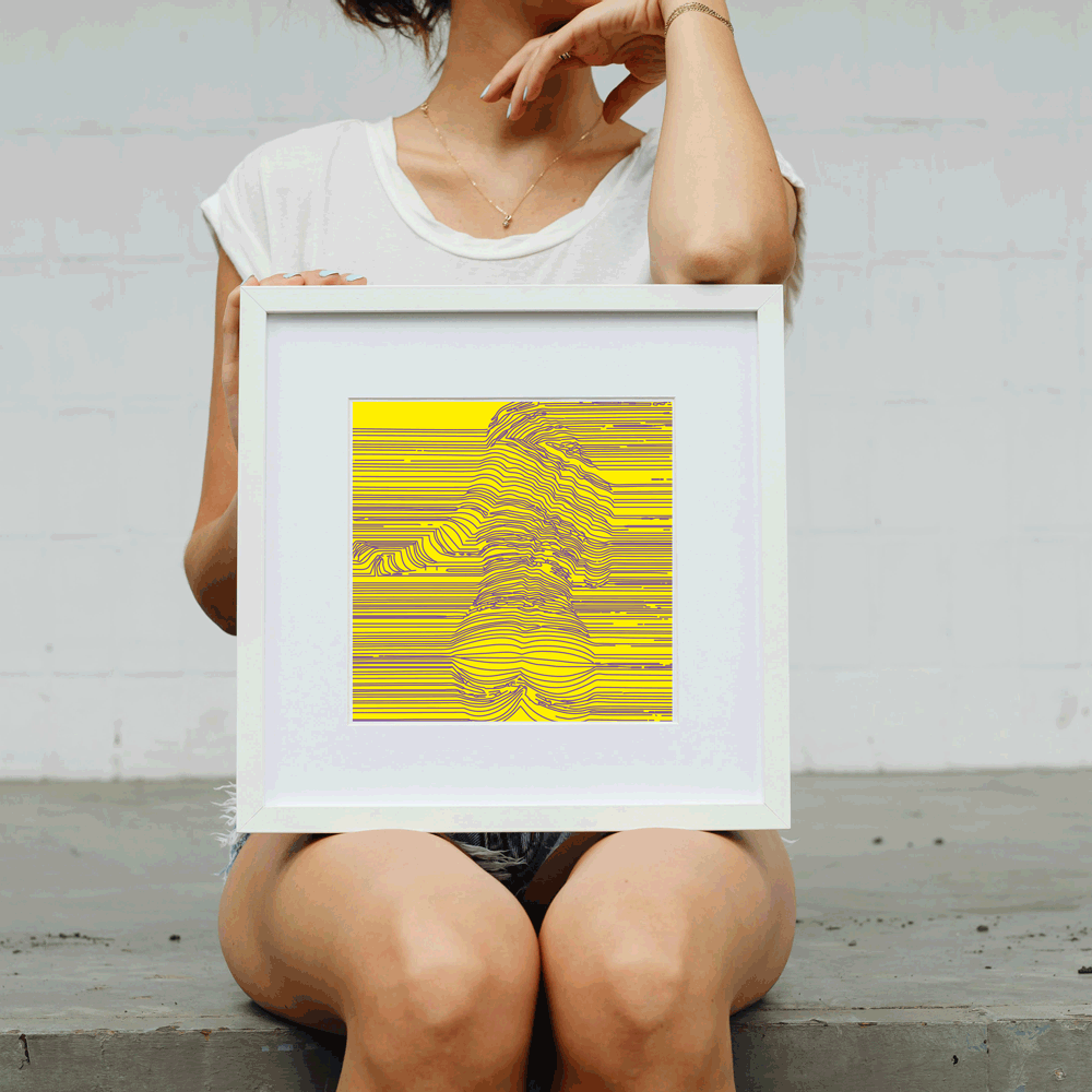Soothing mint green line print for refreshing mind focus
