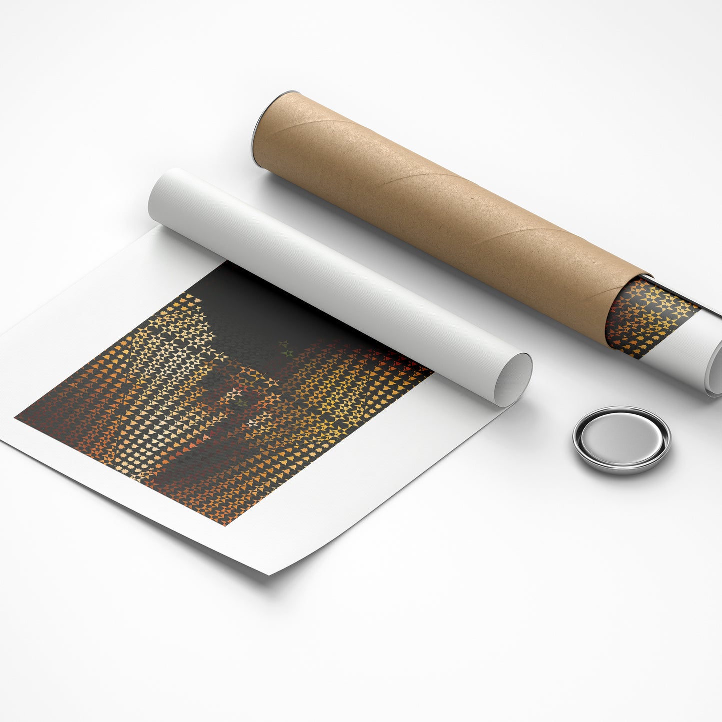 Soothing neutral architectural art print for clean aesthetic homes