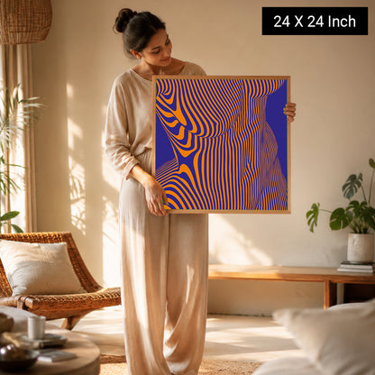 Soothing pastel wall art for holistic therapy and yoga rooms