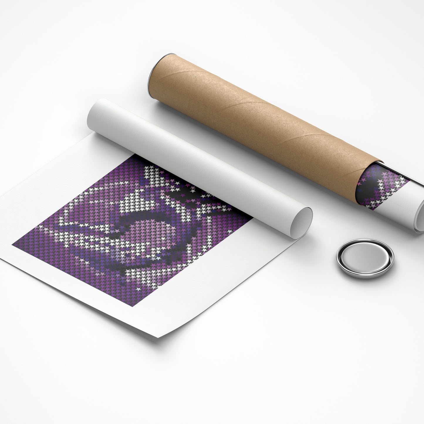 Soothing sage aura print engineered for nervous system soothing