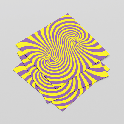 Soothing visual therapy print for yoga studio relaxation rooms