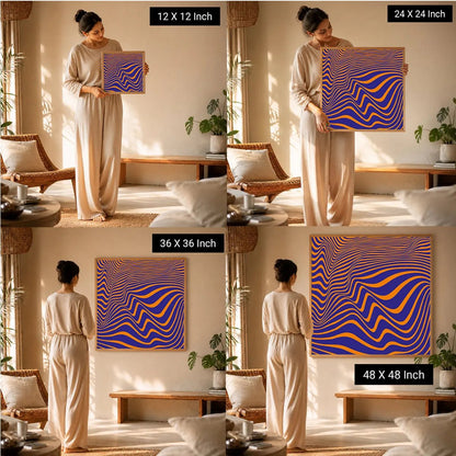 soothing wall paintings for peaceful office and wellness interiors