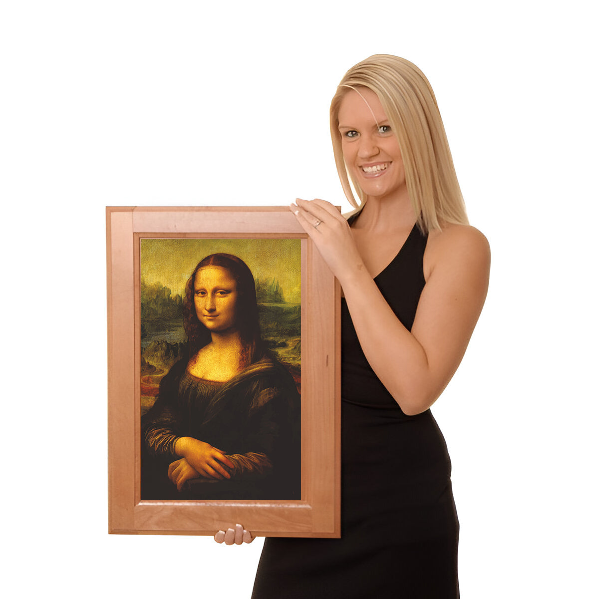 Mona Lisa by Leonardo da Vinci Wall Art – Classic Masterpiece Print for Living Room & Office Decor