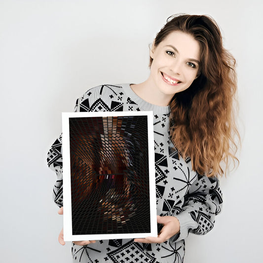 Sustainable museum-grade print for eco-conscious mindful decor