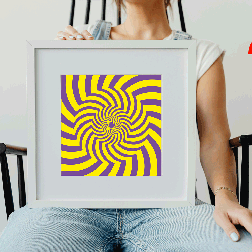 Zen meditation wall art print for mindfulness practice spaces